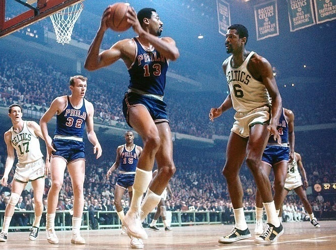 Wilt Chamberlain ve Bill Russell Çekişmesi