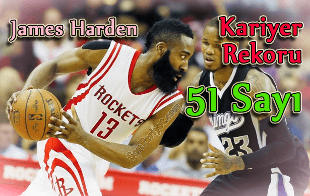 James Harden Kariyer Rekoru 51- Sayı