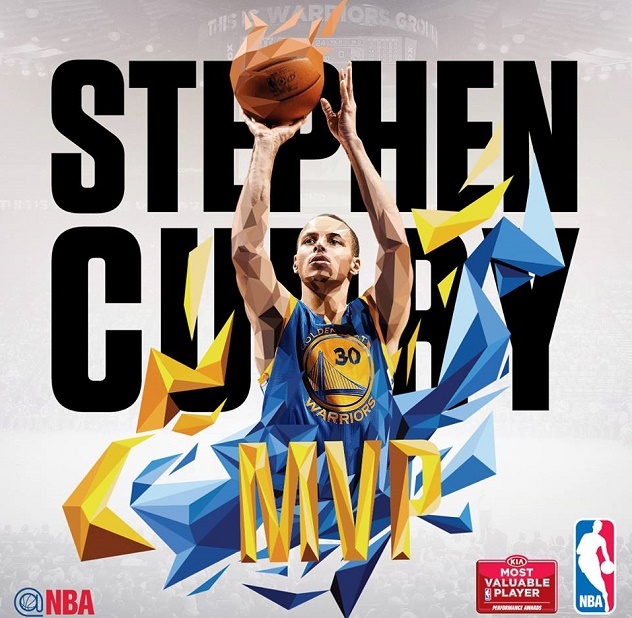 Stephen Curry NBA'de Normal Sezonun MVP'si Seçildi