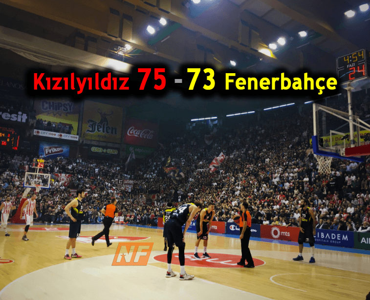 Fenerbahçe'de Sıkıntılar Devam Ediyor 75-73