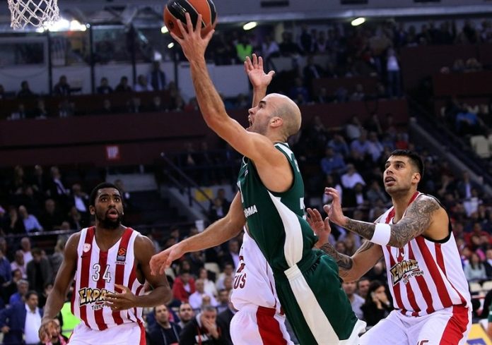 Euroleague'de Yunan Derbisi Nefesleri Kesti Olympiakos vs Panathinaikos