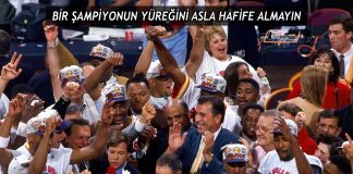 Bir Şampiyonun Yüreğini Asla Hafife Almayın Bir Şampiyonun Yüreğini Asla Hafife Almayın