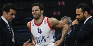Doğuş Balbay 8 Hafta Yok ! Anadolu Efes