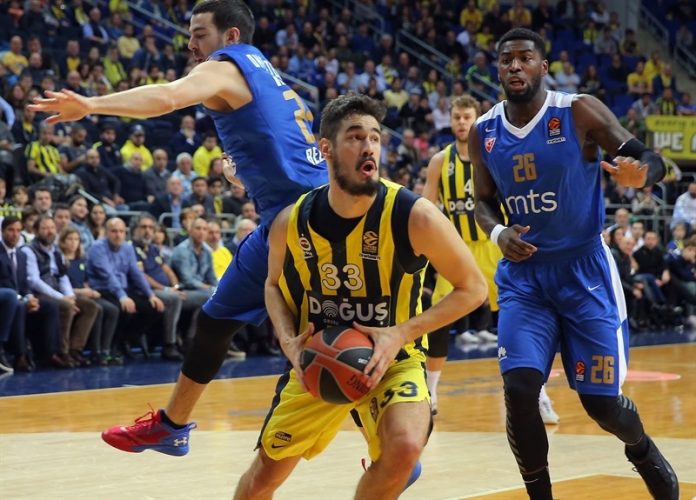 Fenerbahçe Evinde Çok Rahat Fenerbahçe Doğuş 82-56 Kızılyıldız
