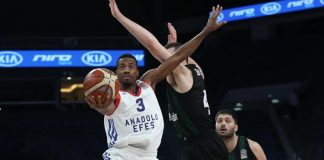 Temsilcimiz Anadolu Efes, Baskonia Karşısında THY Euroleague