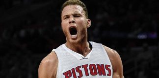 Blake Griffin Detroit Pistons’ta ! NBA