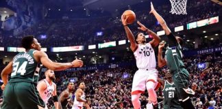 DeRozan Attı Raptors Uzatmada Kazandı NBA