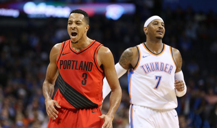 Portland Çıkışını Sürdürdü Thunder vs Portland