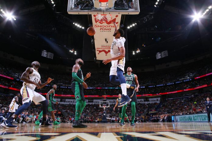 Davis Pelicans’ı Taşımaya Devam Ediyor Boston Celtics v New Orleans Pelicans