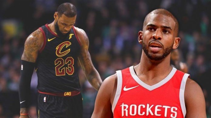Chris Paul LeBron'u İkna Etmeye Çalışıyor Houston Rockets