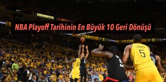 NBA Playoff Tarihinin En Büyük 10 Geri Dönüşü NBA Playoff Tarihinin En Büyük 10 Geri Dönüşü