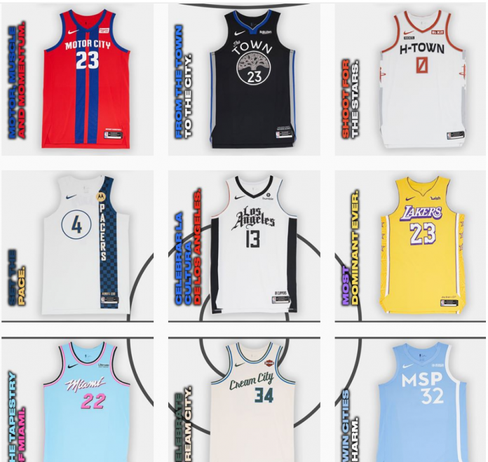 NBA City Edition Formaları Satışta