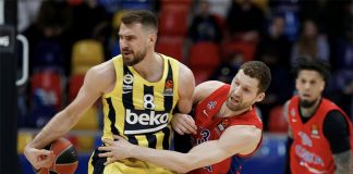 Guduric’in Performansı, Eksik Fenerbahçe Beko‘ya Moskova’da Yetmedi (Özet Video)