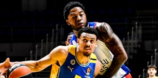 Anadolu Efes Maccabi Tel-Aviv deplasmanında kayıp