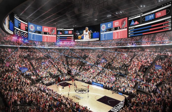 2026 NBA All-Star Etkinlikleri Clippers'ın Yeni Salonu Intuit Dome'da