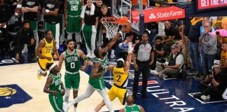 Boston Celtics Doğu Konferansı Finalinde İndiana Pacers’ı Süpürdü Boston Celtics Doğu Konferansı Finalinde İndiana Pacers’ı Süpürdü