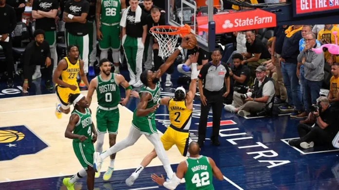 Boston Celtics Doğu Konferansı Finalinde İndiana Pacers’ı Süpürdü Boston Celtics Doğu Konferansı Finalinde İndiana Pacers’ı Süpürdü