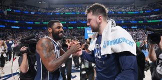 Kyrie ve Doncic Çılgın Attı; Mavericks’in Final Yolculuğuna Bir Adım Kaldı Kyrie ve Doncic Çılgın Attı; Dallas Mavericks’in Final Yolculuğuna Bir Adım Kaldı