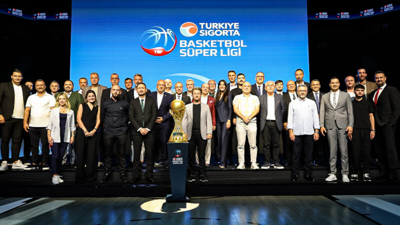 Türkiye Sigorta Basketbol Süper Ligi 2025-26 Fikstürü Çekildi