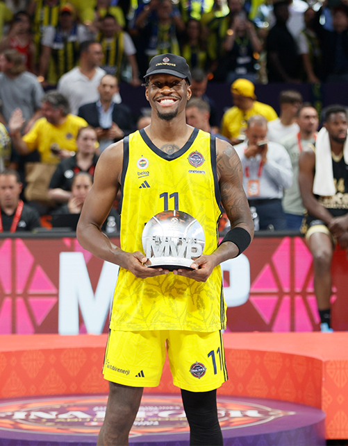 Euroleague Şampiyonları Final Four MVP’leri - Fenerbahçe Nigel Hayes Davis