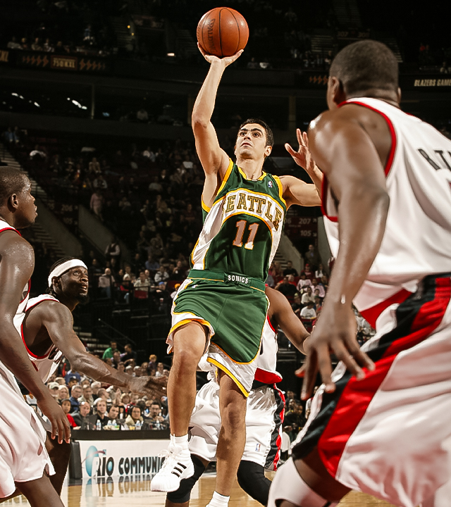 İbrahim Kutluay - NBA - Seattle Supersonics